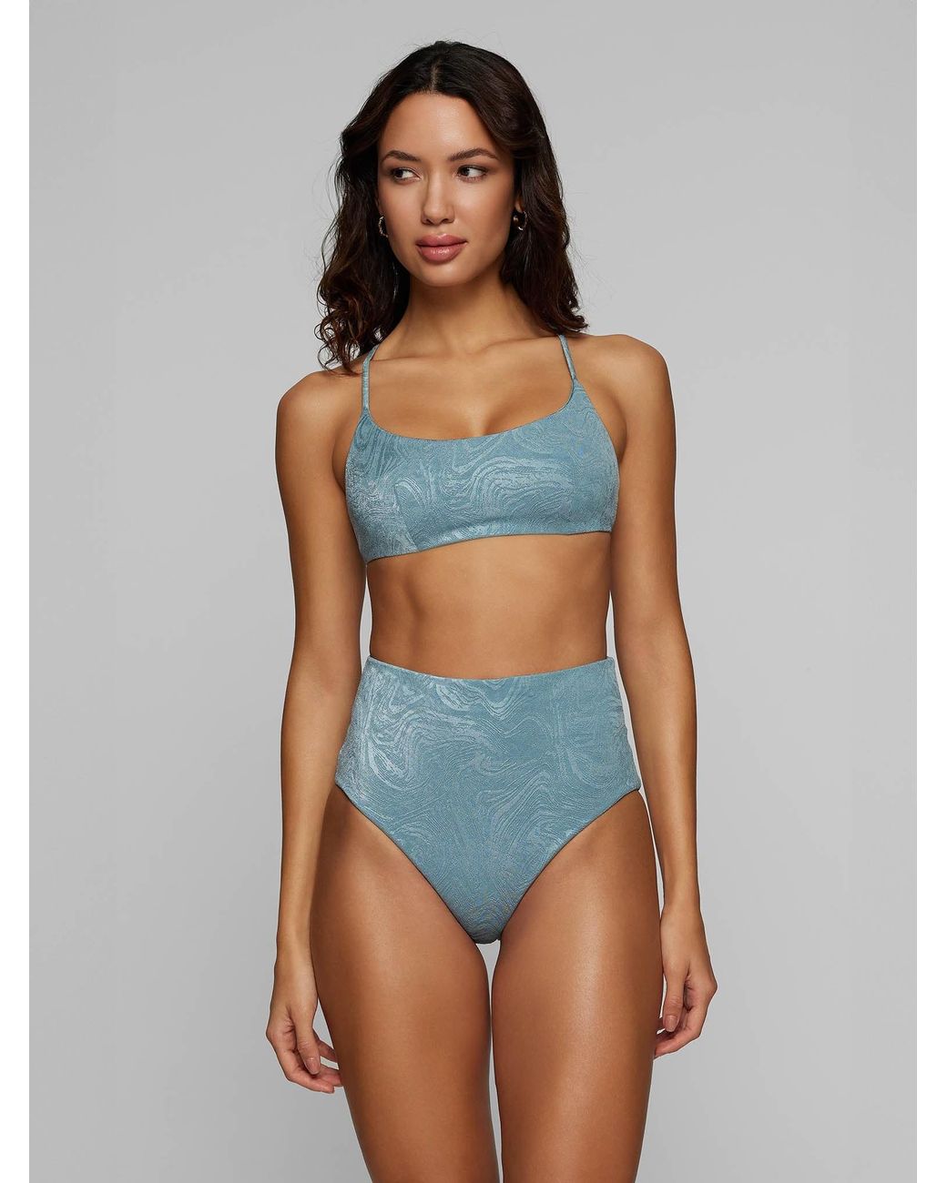 Baíah Blue Mattina Bikini Bottom