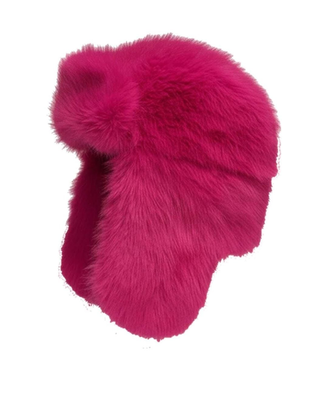 Nooki Design Pink Billie Faux Fur Trapper Hat