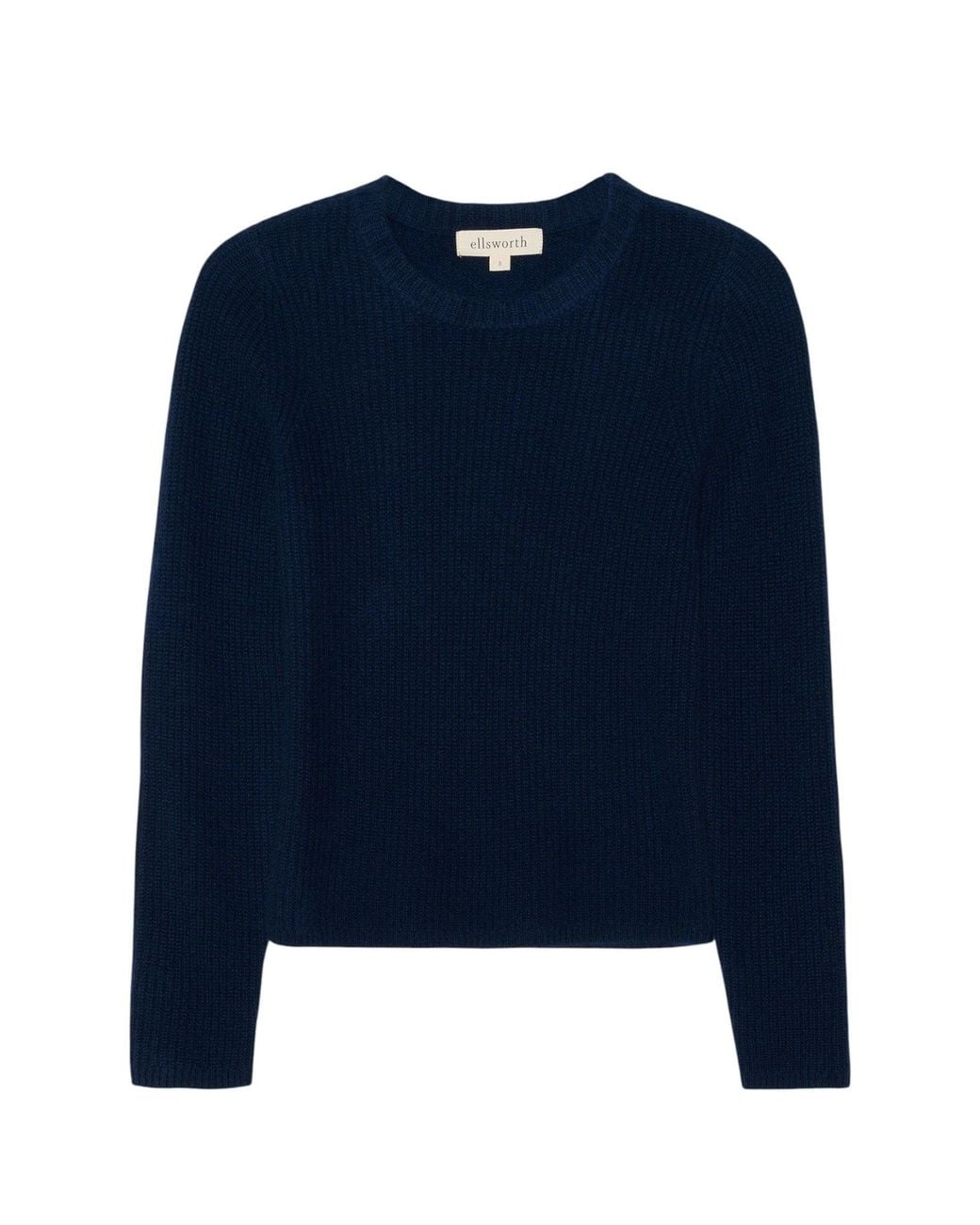 Ellsworth & Ivey Blue Quinn Fisherman Sweater for men