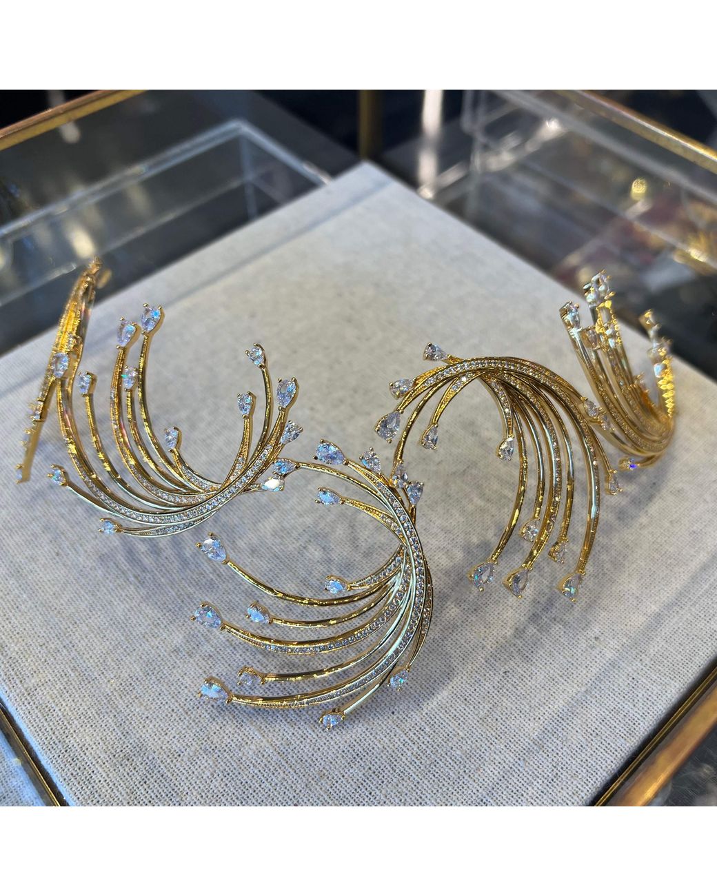 Stephanie Browne Australia Metallic Harper Headpiece