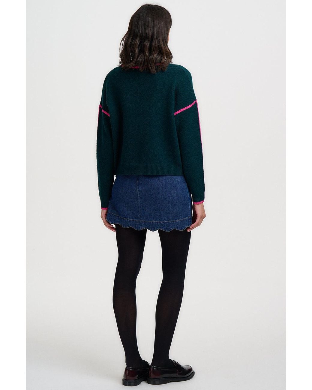 Sugarhill Green Rozalia Sweater Jade