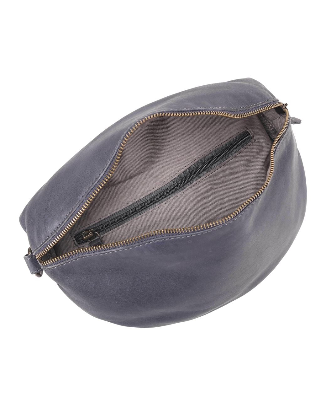Lloyd Baker Gray Birch Leather Crossbody Bag