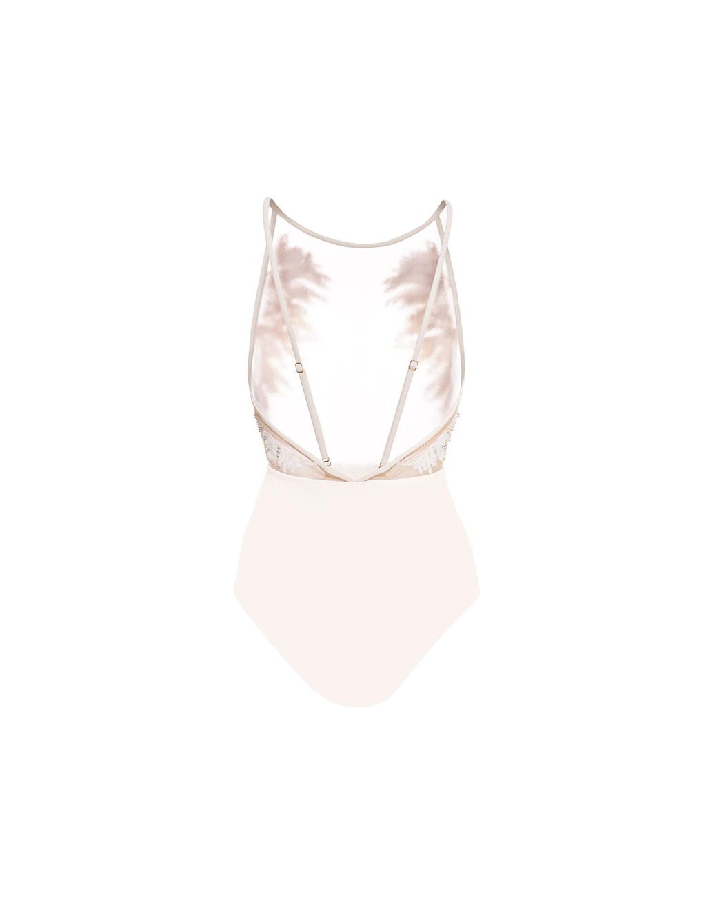 Moorea Swim White Nadia One-Piece Swimsuit