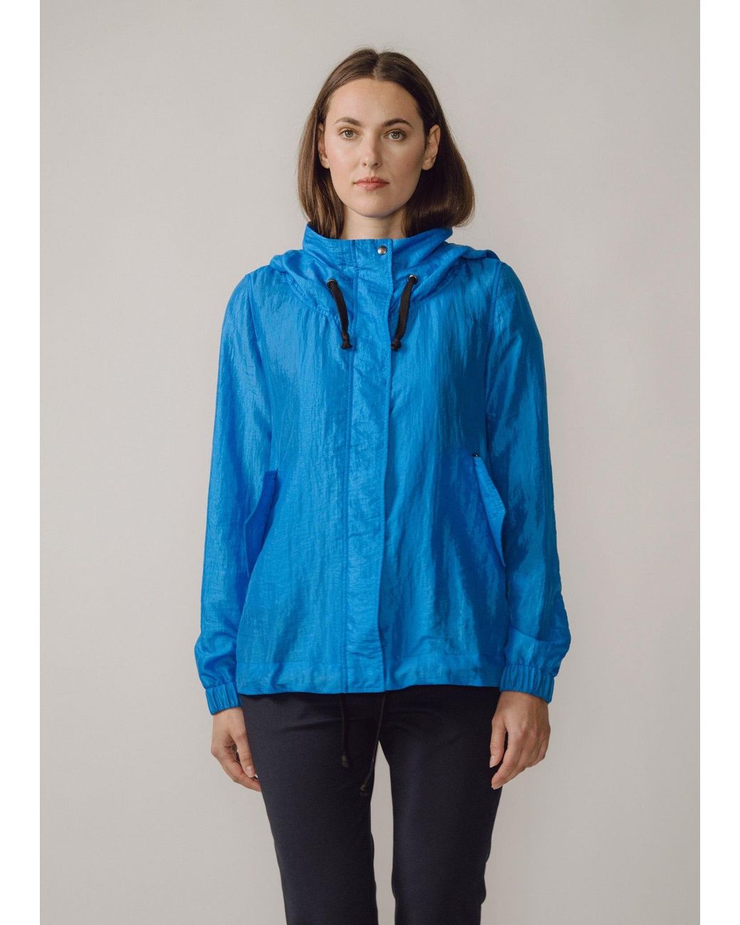 BEIRA Blue Luisa Water Repellent Jacket –