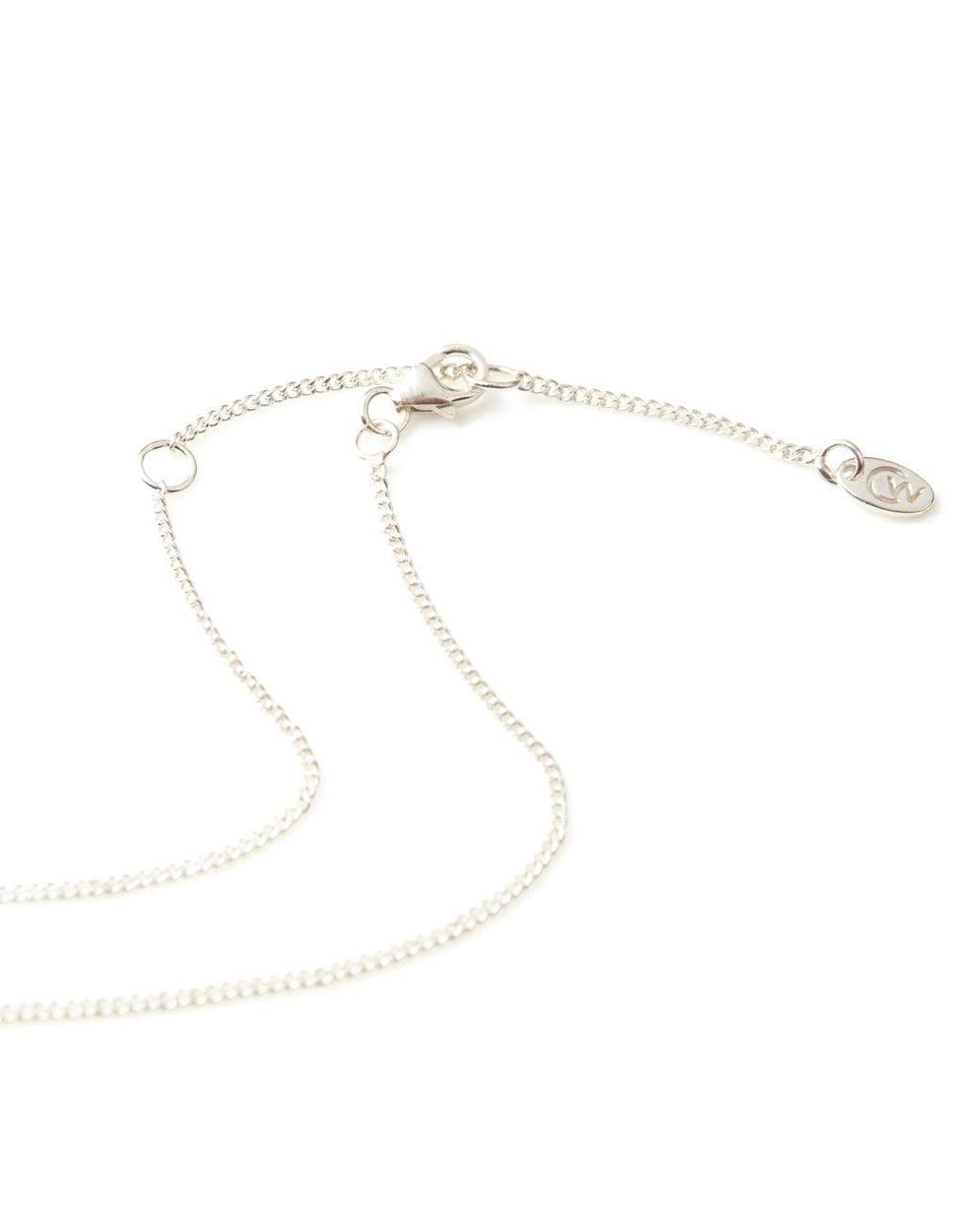 Charlotte's Web Jewellery Metallic Peace Heart Pendant Necklace
