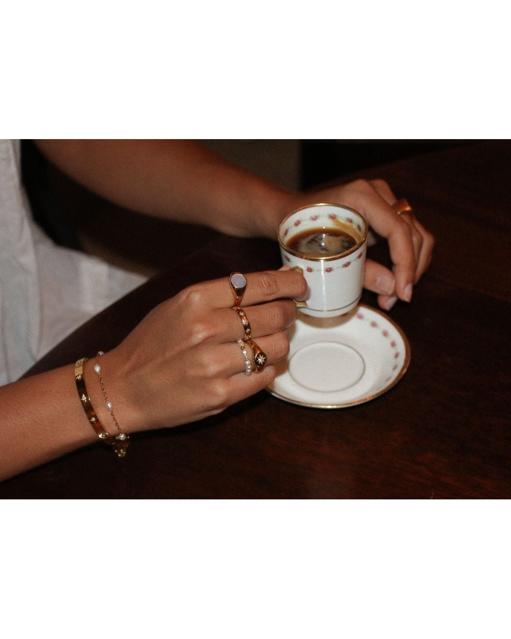 Iris London Metallic Clementine Bracelet