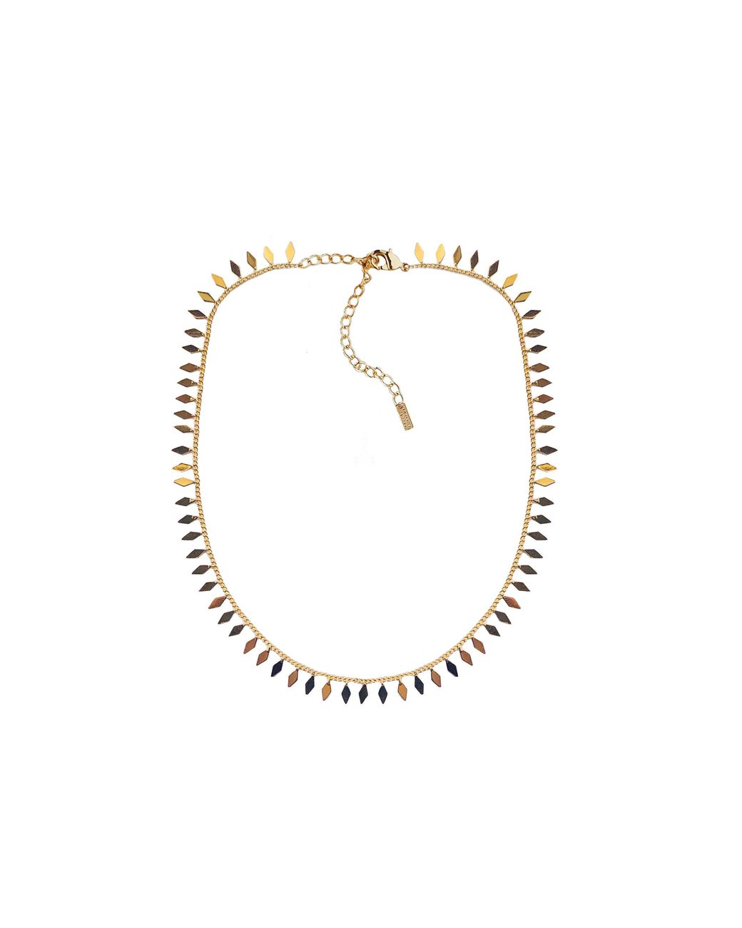Adriana Pappas Designs Metallic Diamond Drips Necklace