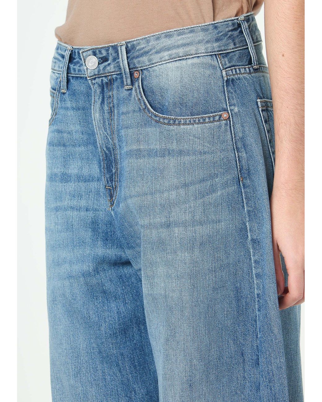 NOEND Blue Kallie Relaxed Curve