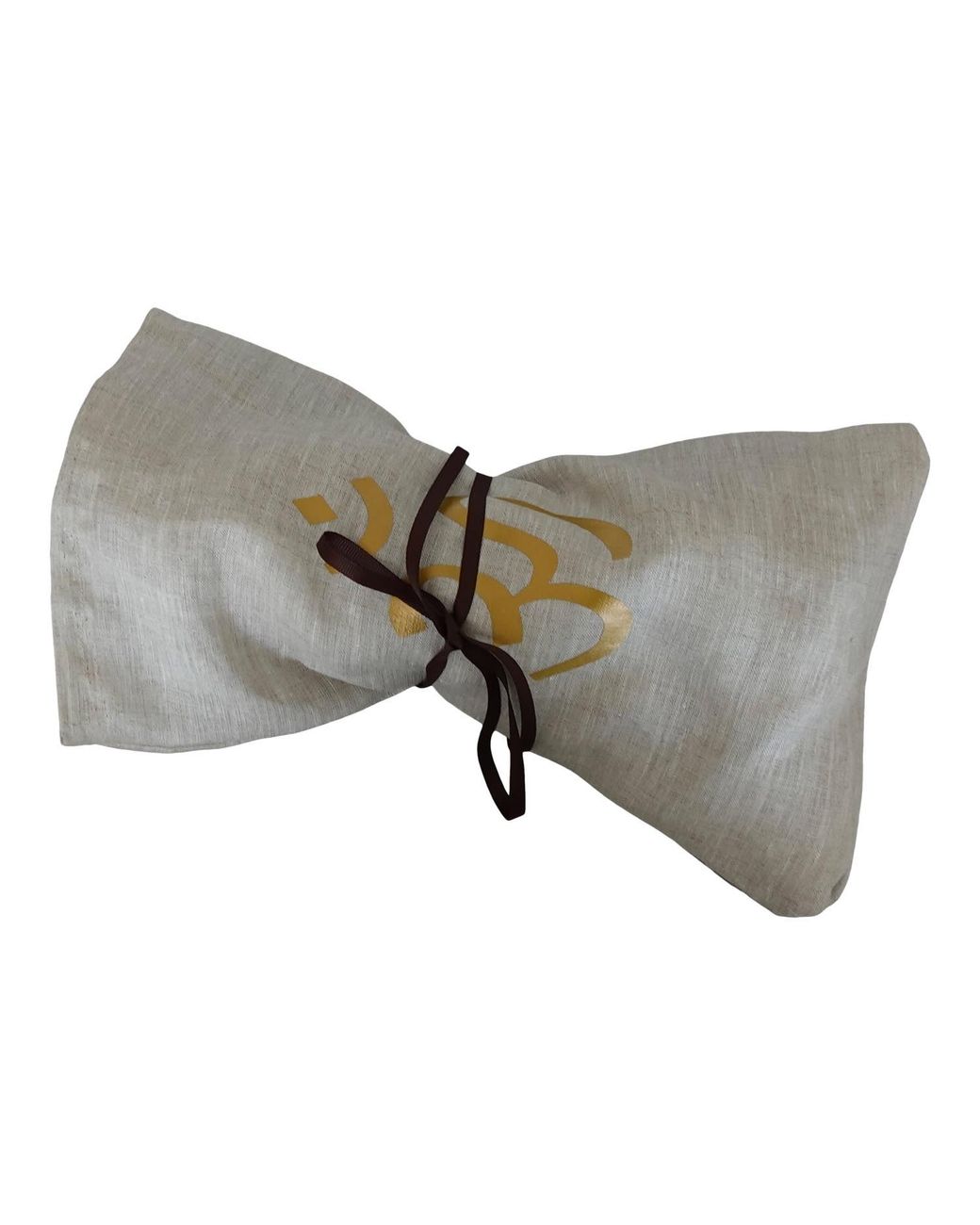 Romer Millinery Gray Neutrals Twisturban Turban Oatmeal Handkerchief Linen "Om"