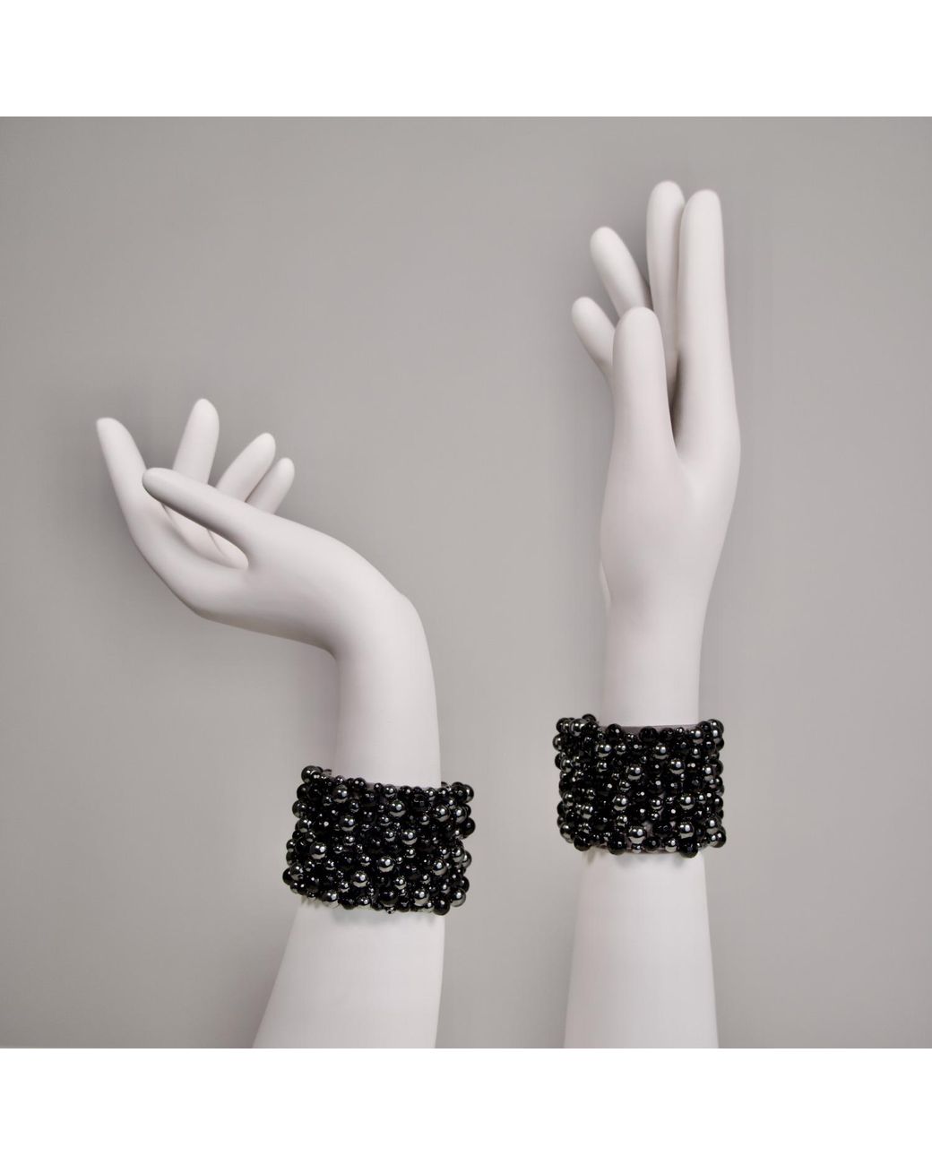 Jane Gala Black Onyx & Hematite Bracelets