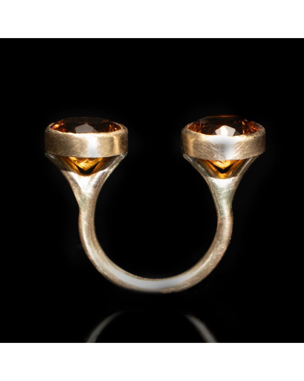 Gabriella Alicia White Madeira Citrine Ring