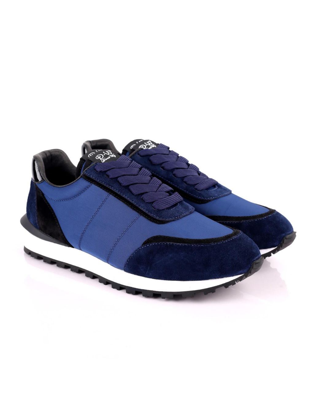 DAVID WEJ Blue Boston Smart Trainers for men