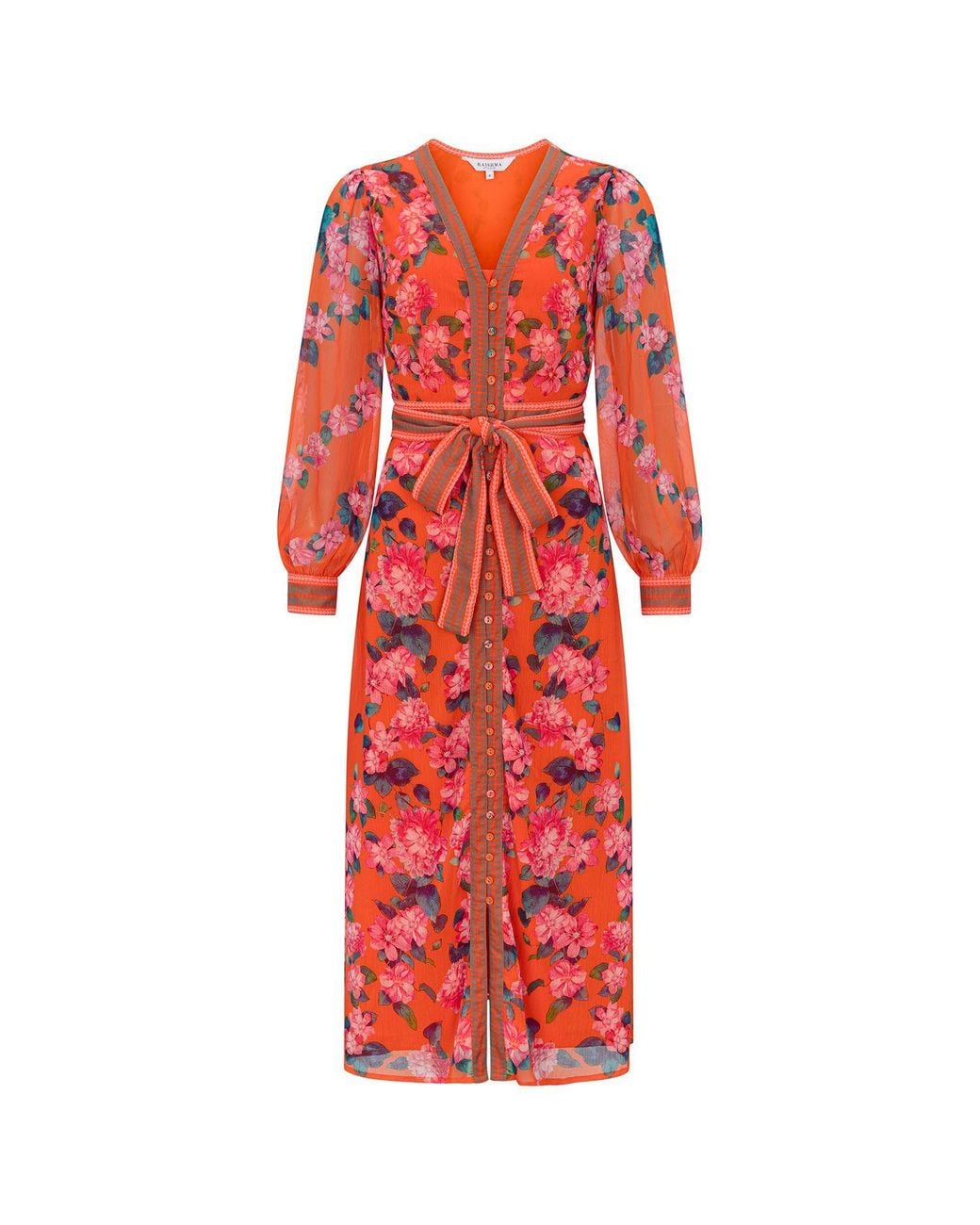Raishma Red Athena Dress