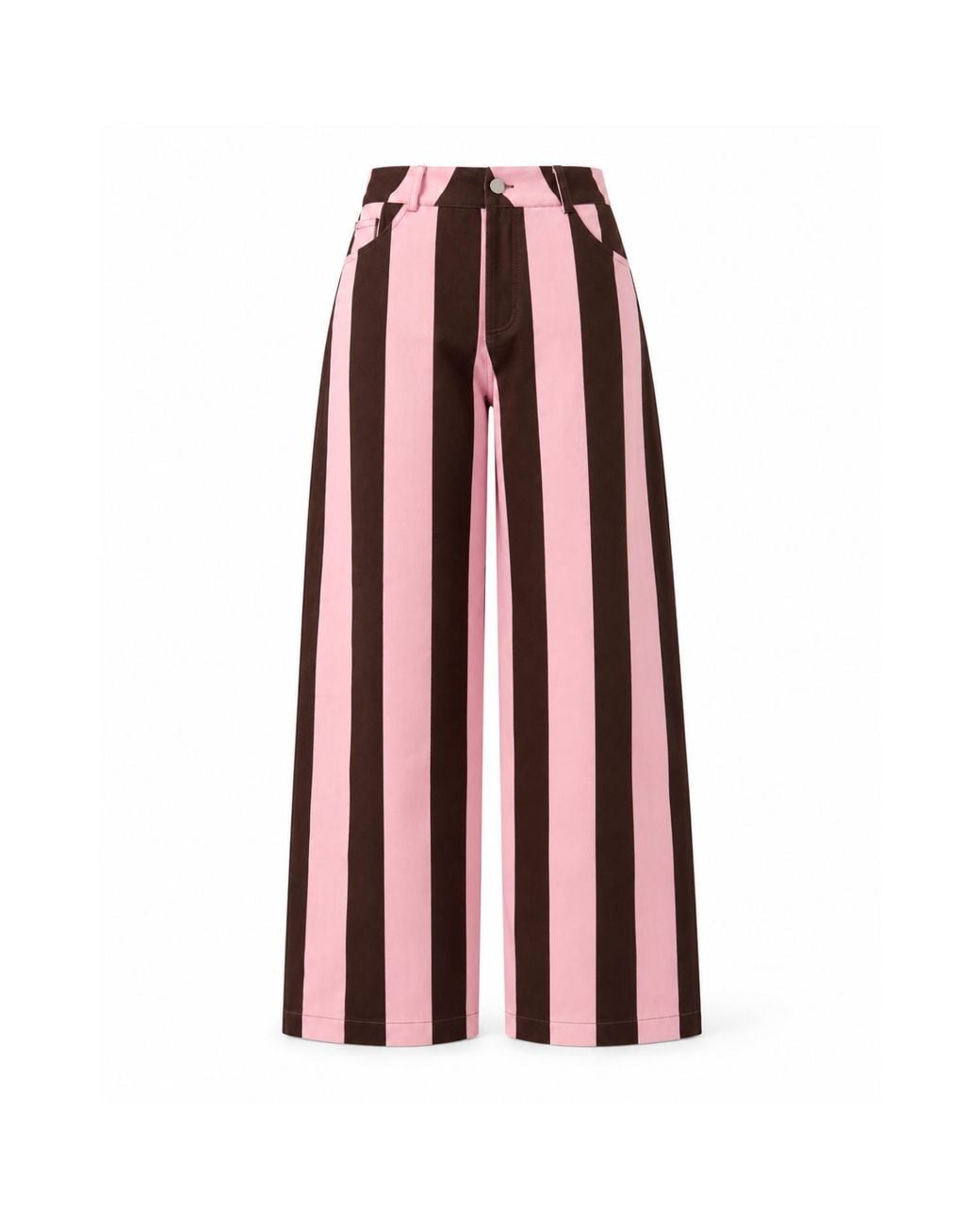 Mind Traveler Red Striped Clarissa Balloon Jeans