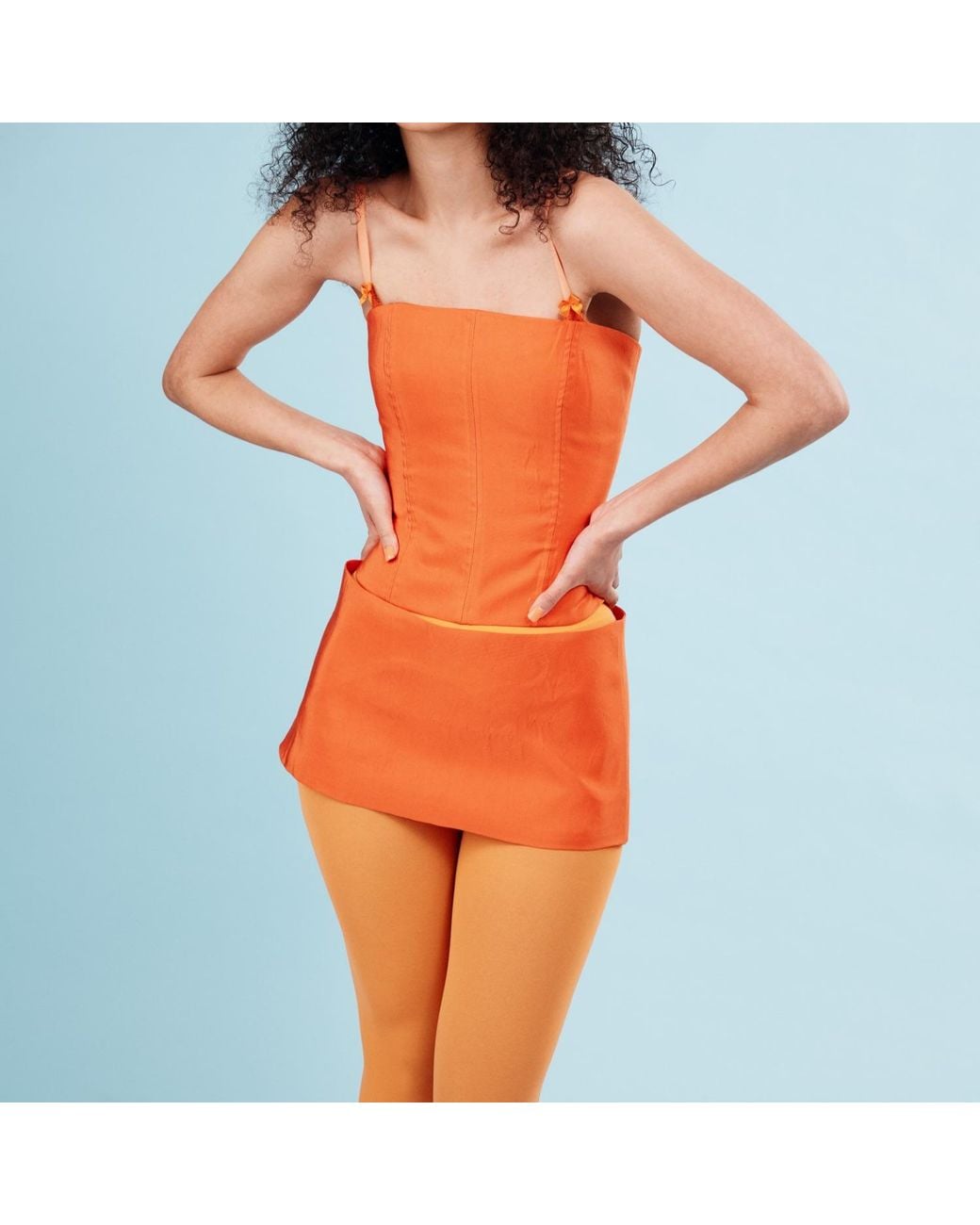 The Coolgirl Nyc Orange Jane Skirt