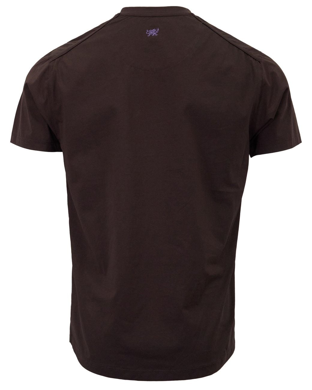 Lords of Harlech Black Timothy Brownie Stretch Cotton Crew-Neck Tee for men