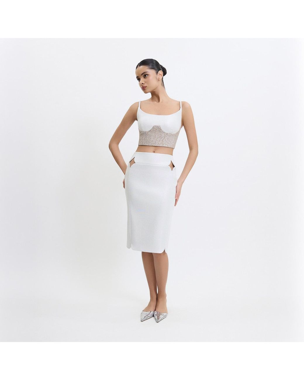 Saint Ones White Argentis Top