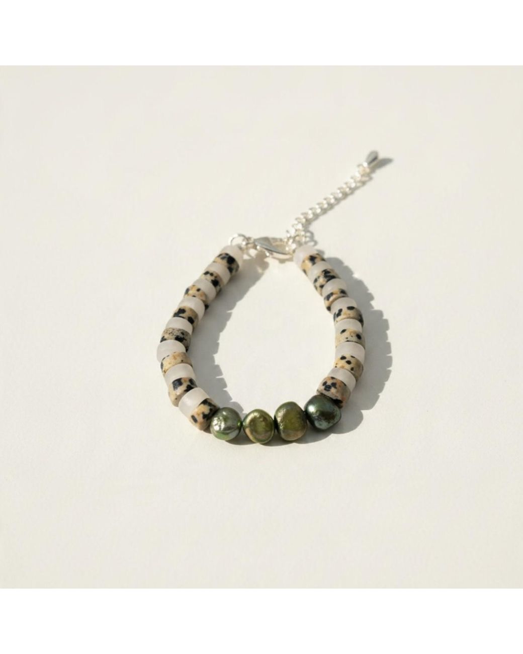 Skinny Mutt Green Hour Bracelet