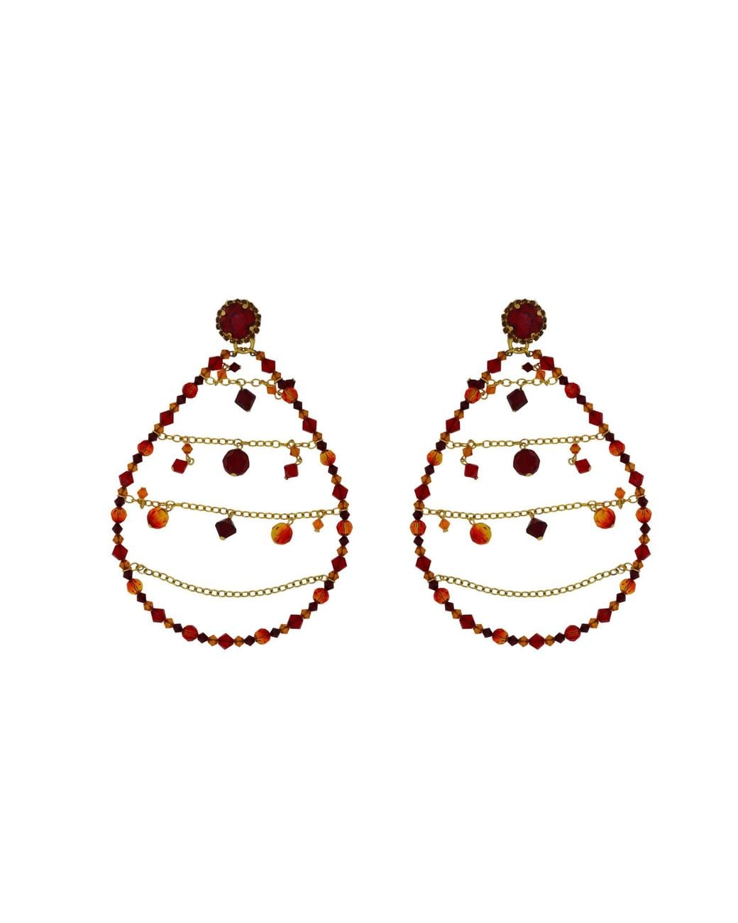 Vicki Sarge Black Fortitude Chandelier Earrings