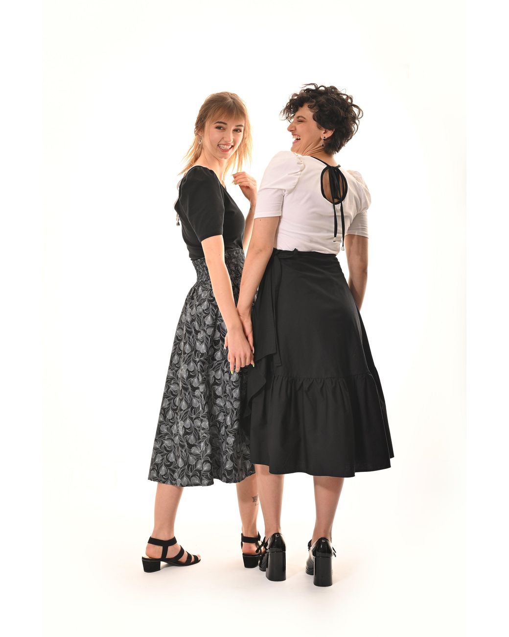 Frock Tales Gray Belle Top With Scoop Neck