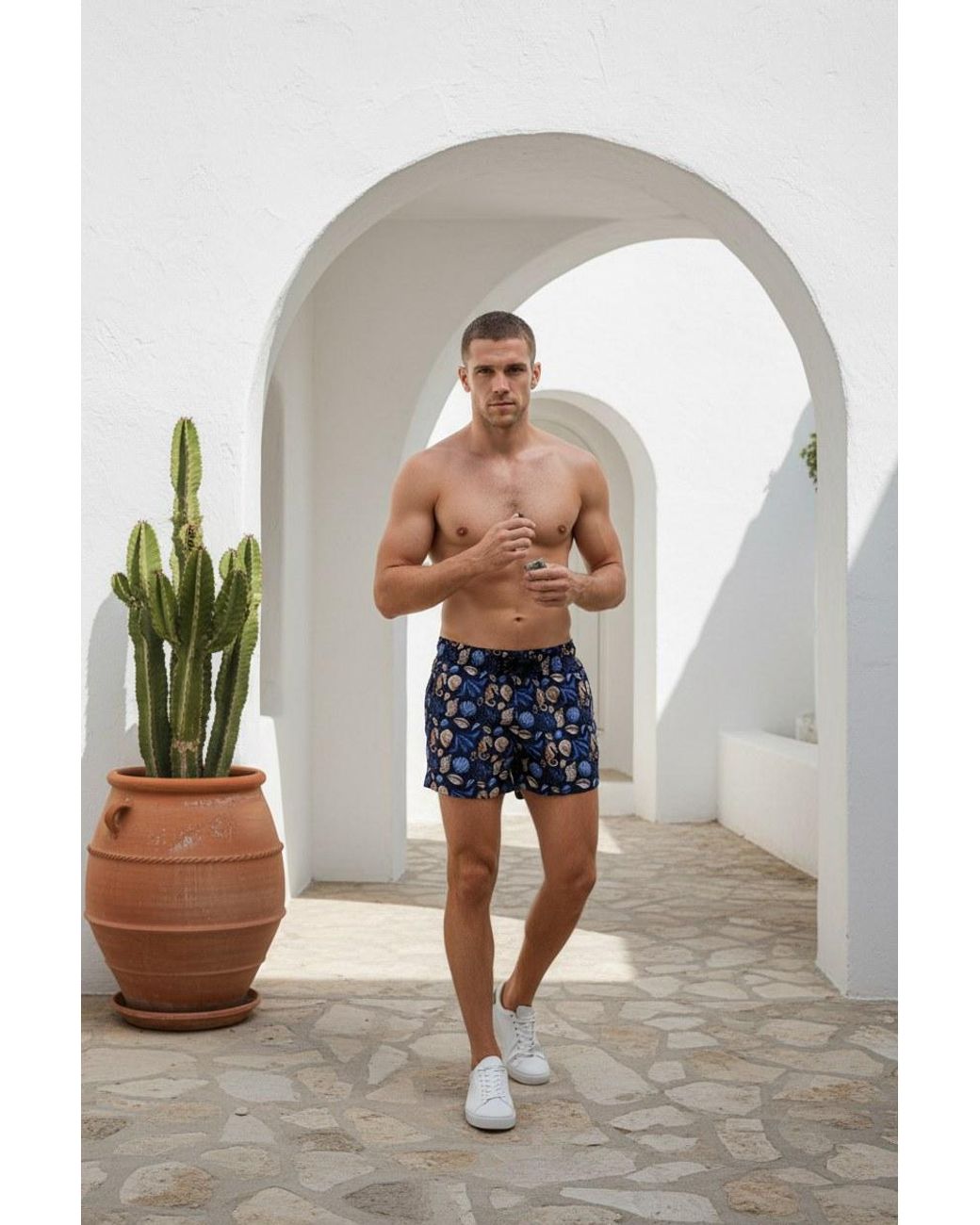 Plivati Blue Čiovo Premium Swim Shorts for men