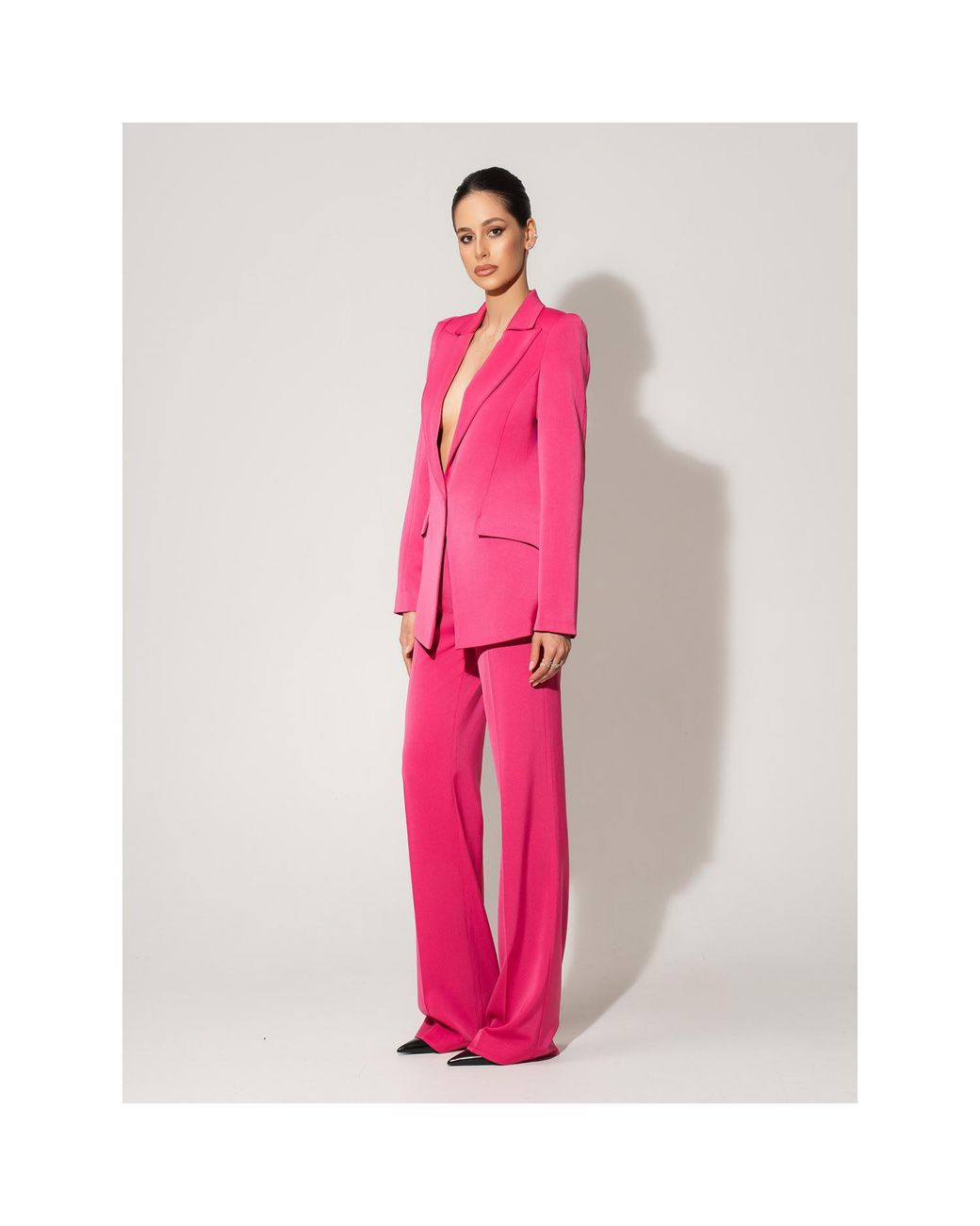 Tia Dorraine Pink Illusion Classic Tailored Suit