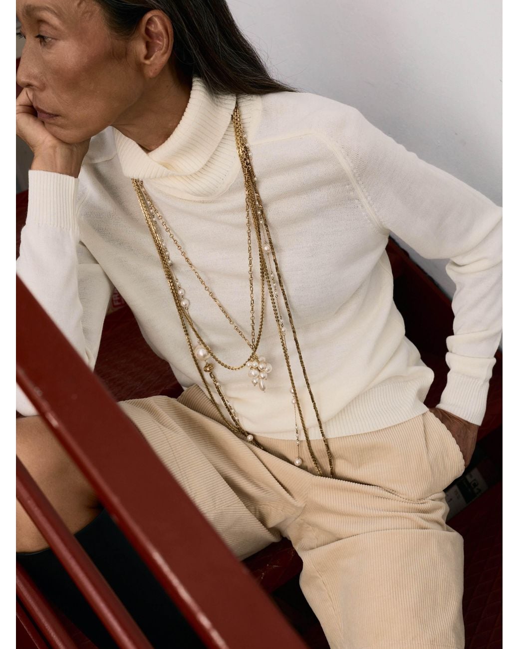 Sita Nevado White Grele Necklace