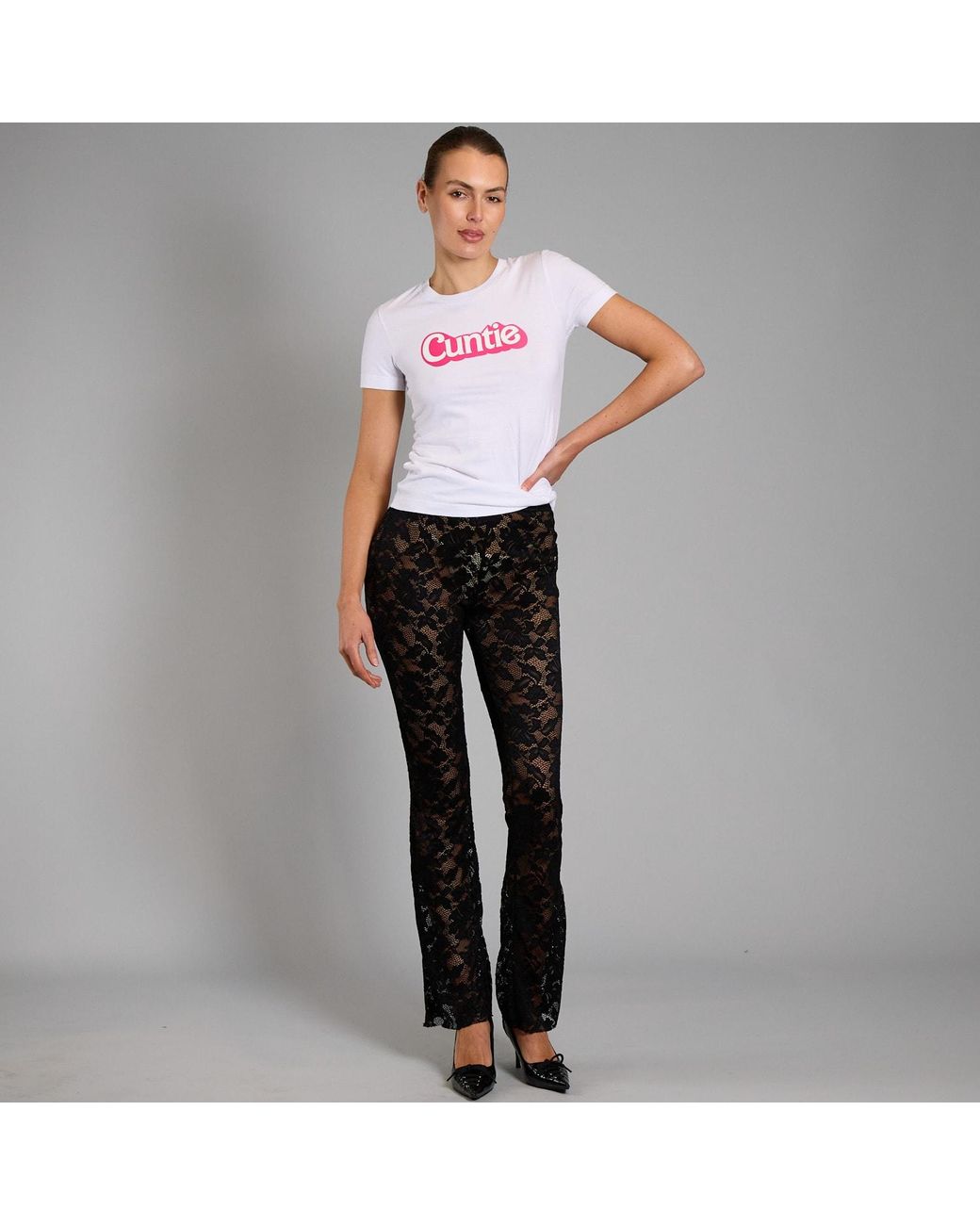 Love and Nostalgia Pink Margot Tee