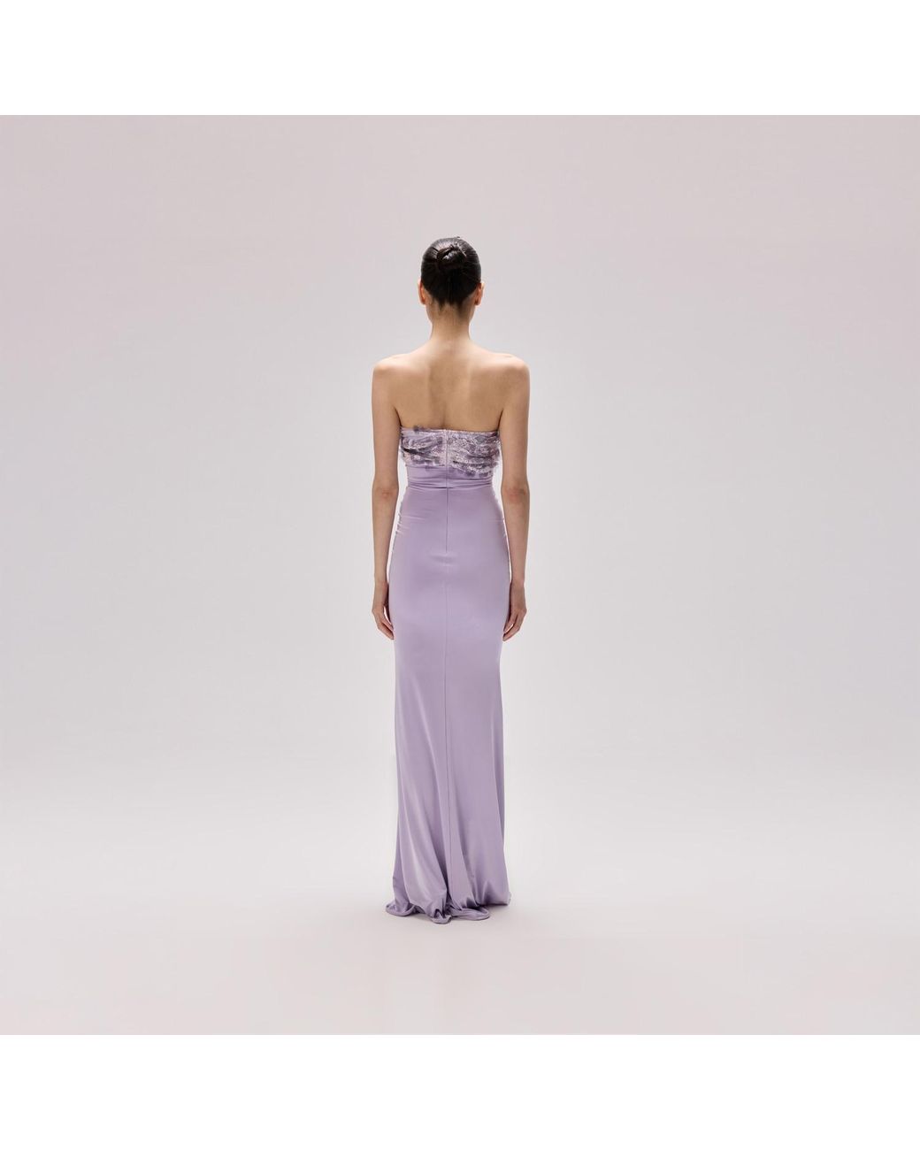 Herfetch Purple Neutrals Maxi Dress-Lilac