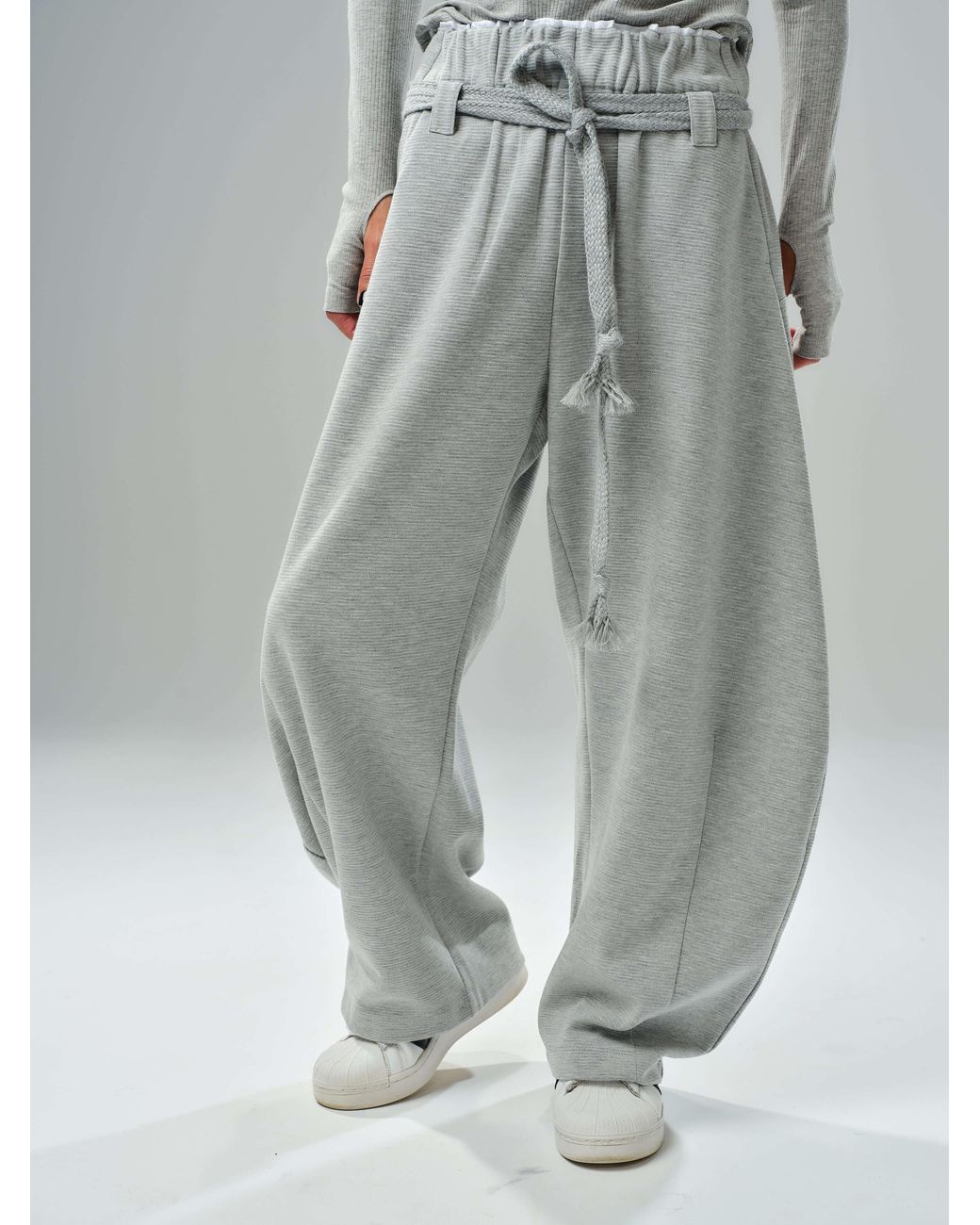 Clothes by Locker Room Gray Oversized Three-Piece Set