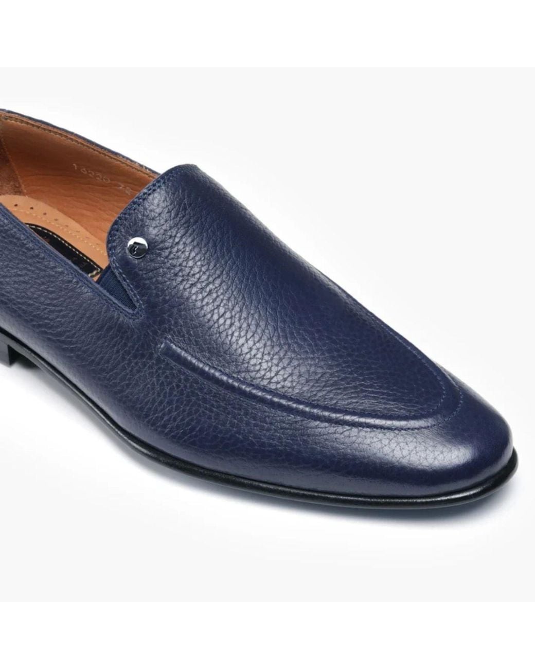 Armos Blue Deer Leather Loafer for men