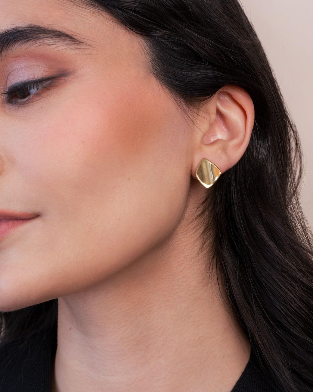 Zynnia Collective Metallic Vesta Studs