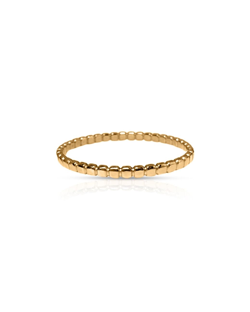 Evie Jewelry Pivot Fine Waterproof Ring in Metallic | Lyst