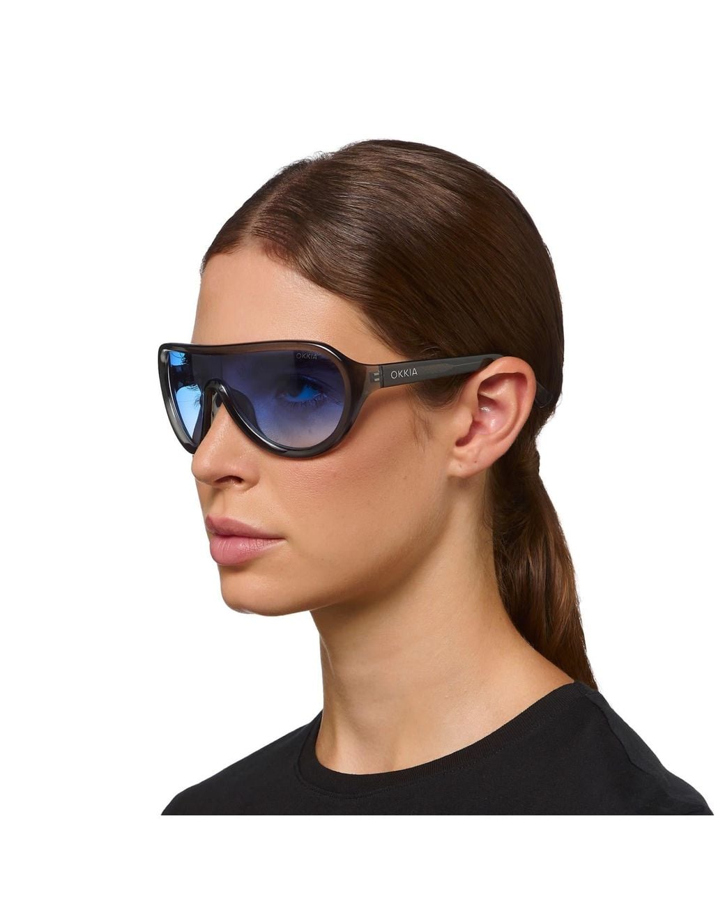 Okkia Uk Ltd Blue Panarea Okkia Club Translucent Smoke for men