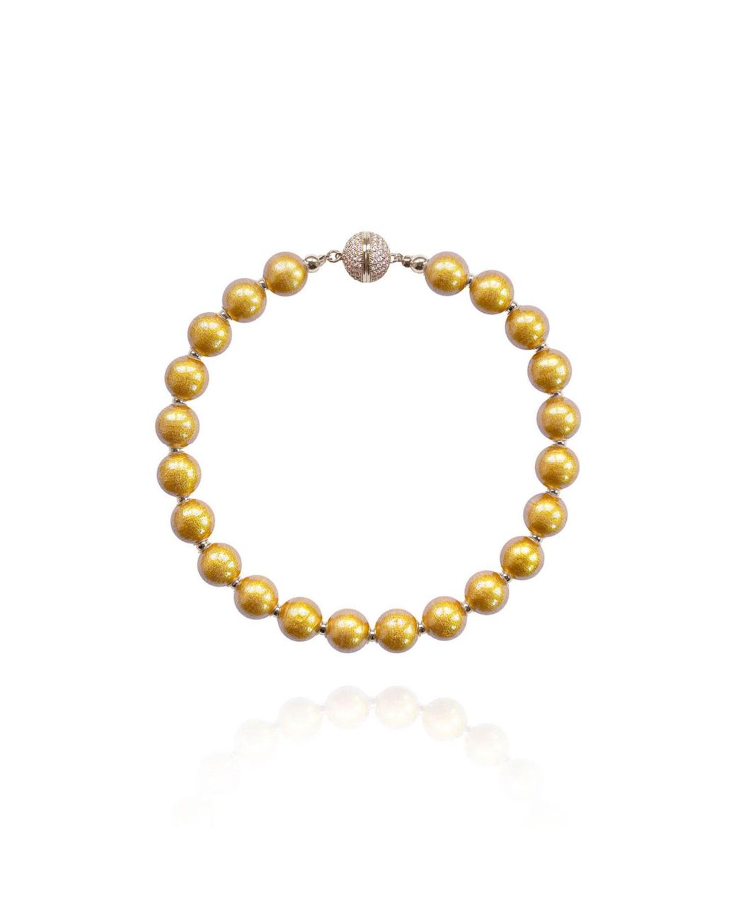 Saule Label Metallic Siena Duo Necklaces