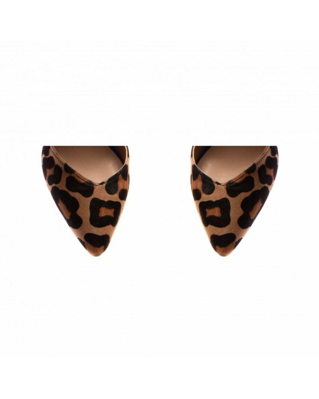 The 5Th Element Blue Ava Suede & Leopard Print Pumps