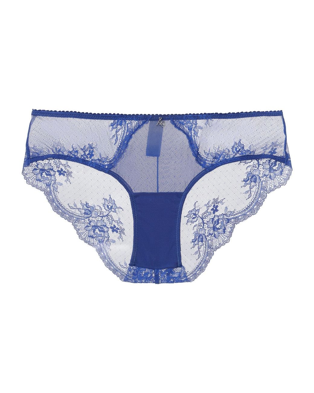 Amour D'agnette Blue Kim Stretch Lace & Mesh Cheeky