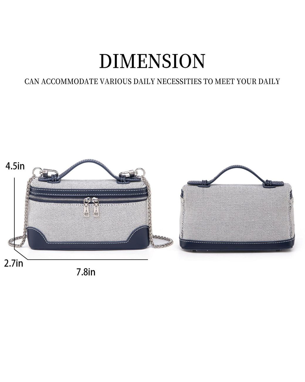 Mkf Collection - J'omor Blue Zinnia Crossbody Bag