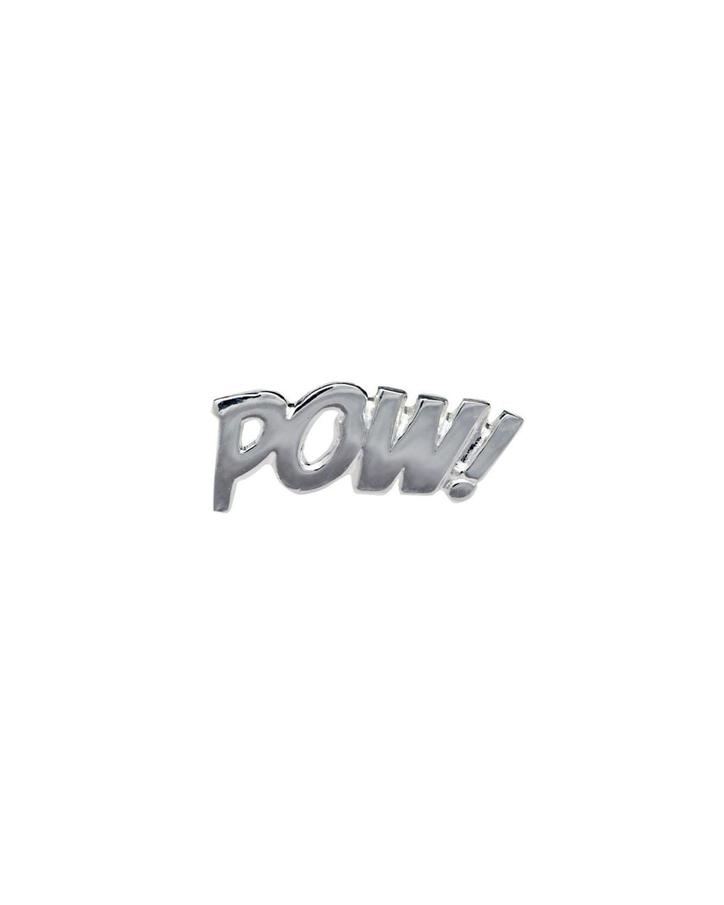 Edge Only White Pow Pin Sterling for men