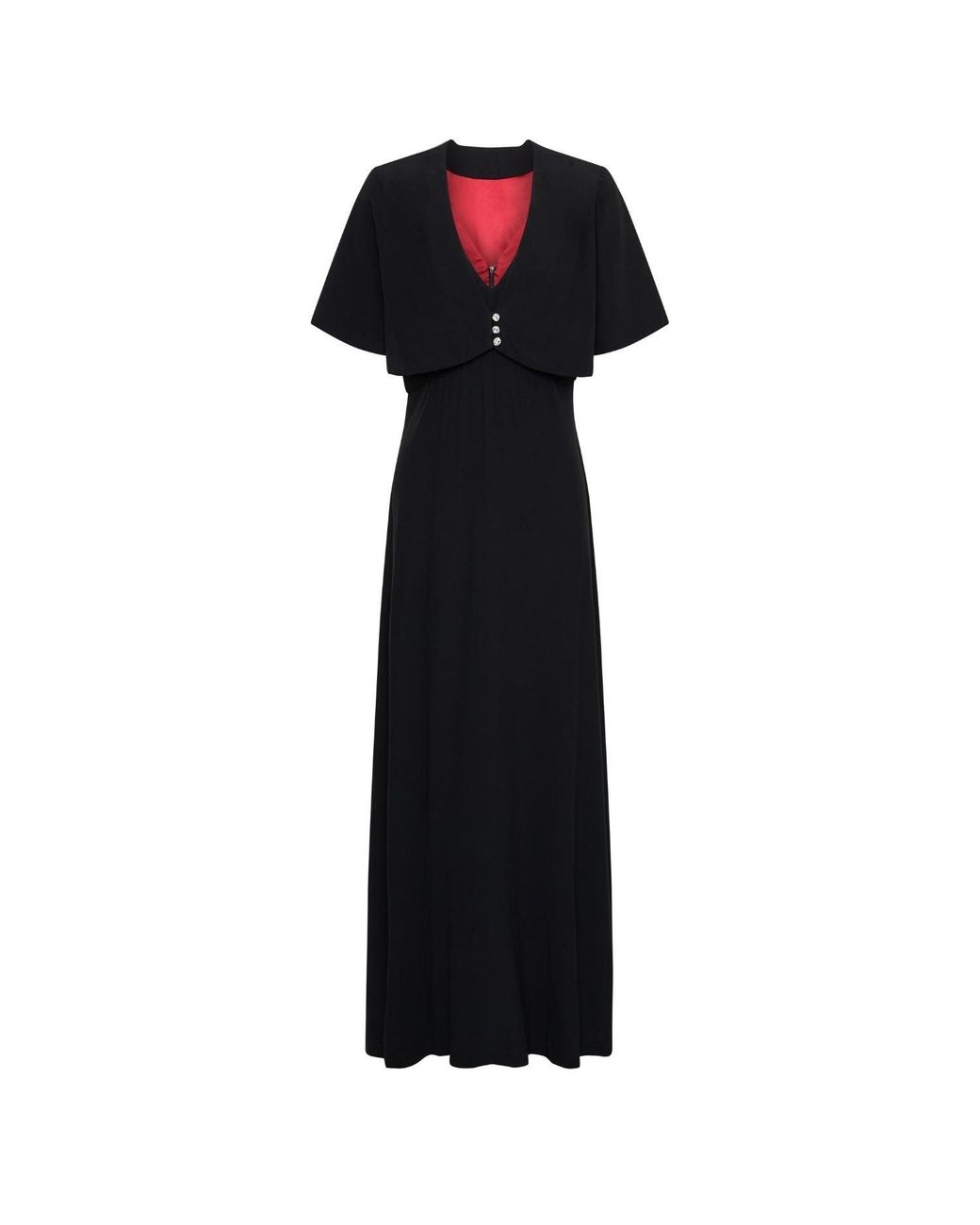 Deer You Black Margaret Mesmerising Bolero Jacket