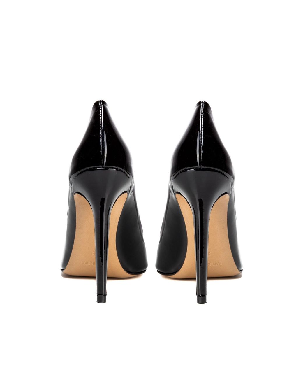 Ginissima Black Alice Stiletto Patent Leather Shoes