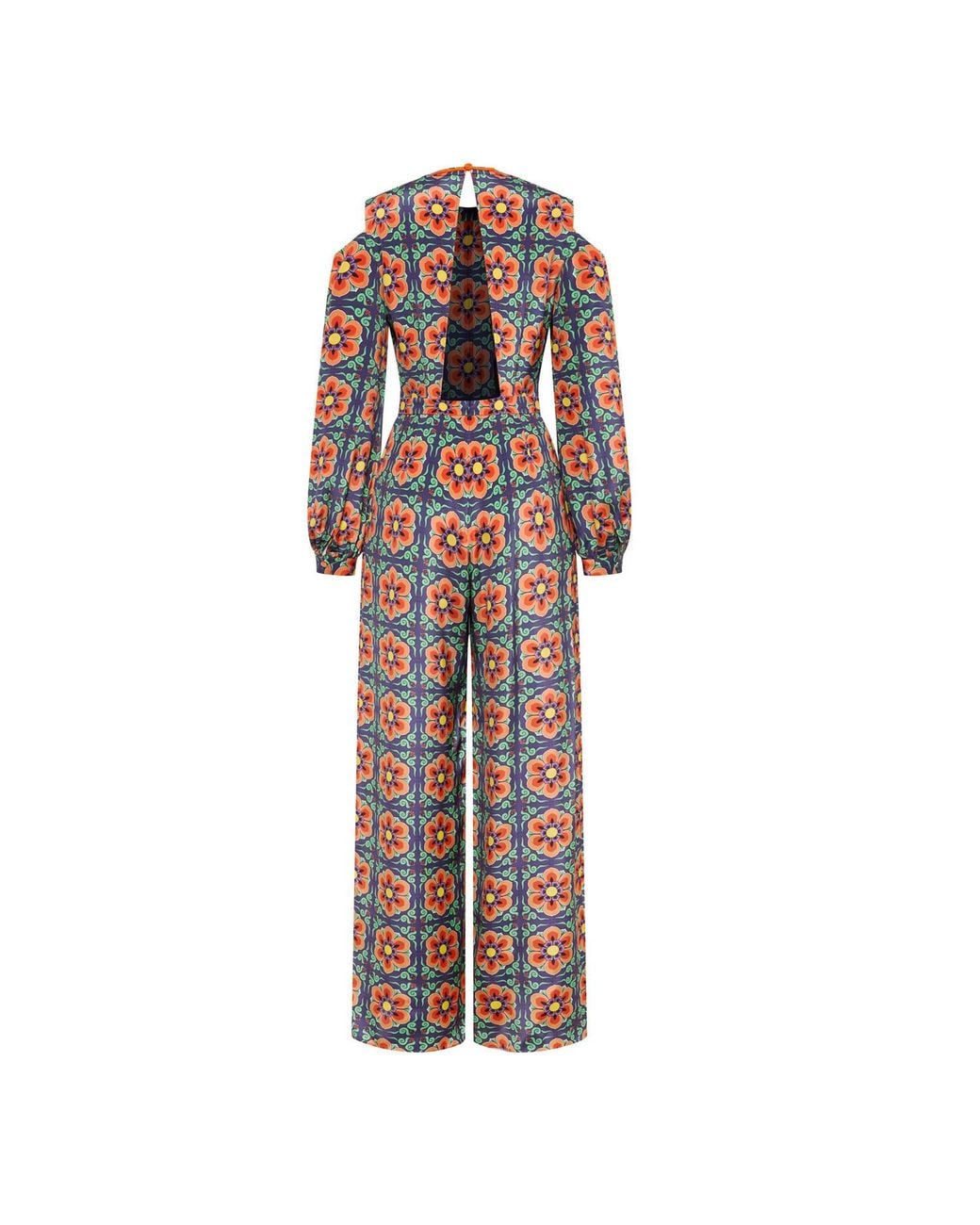 Emma Wallace Red Jie Jumpsuit