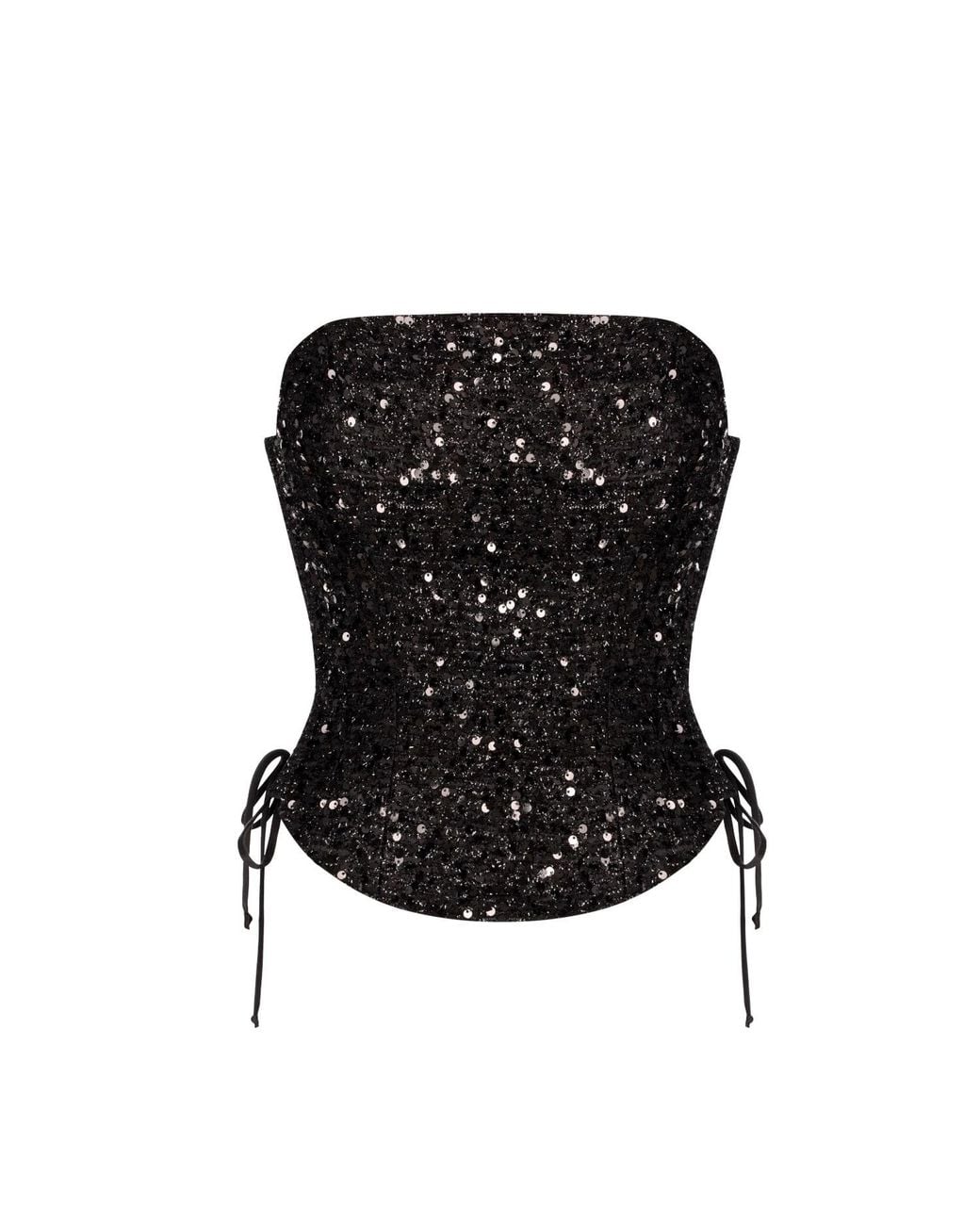Elsava Black Nox Sequin Corset