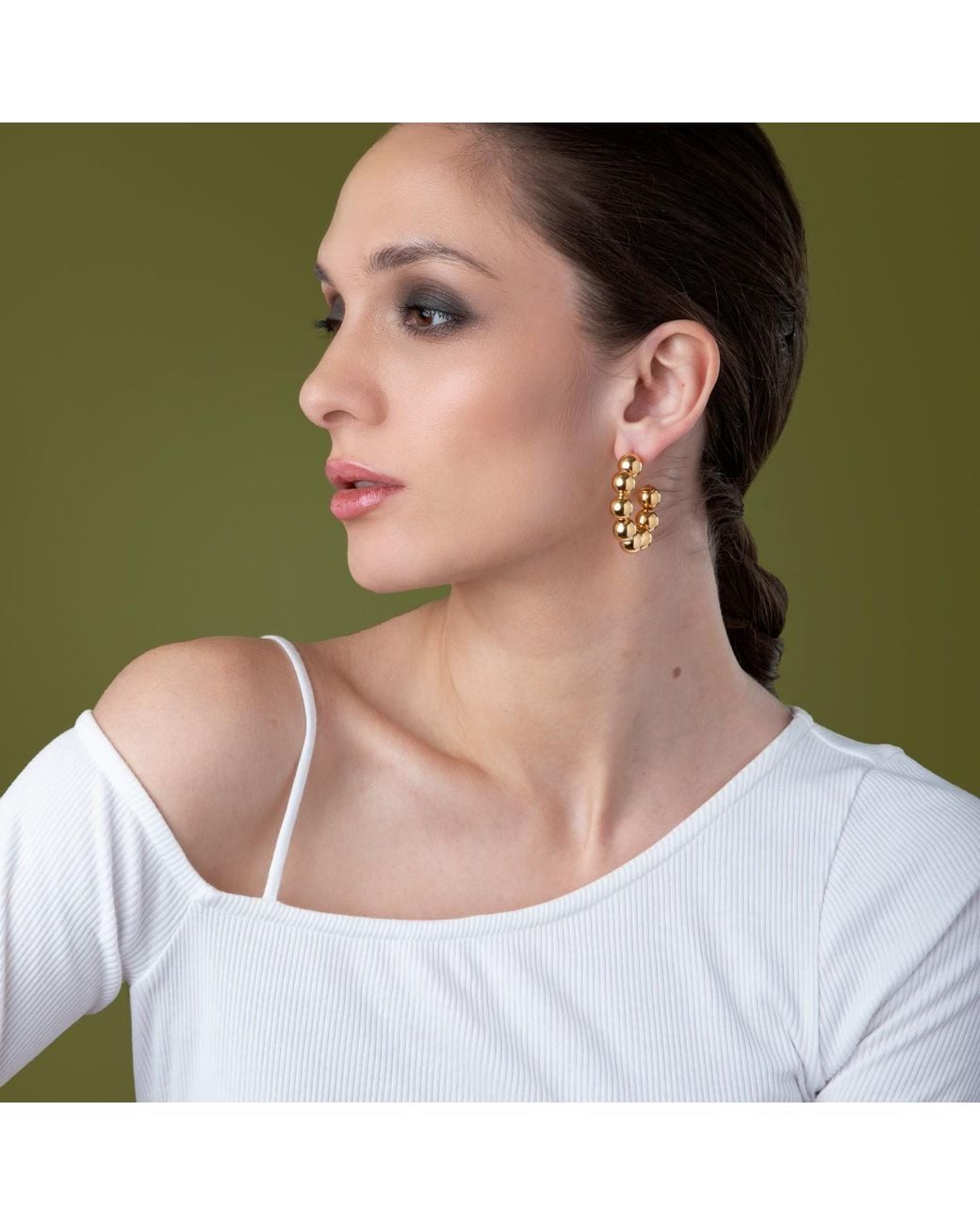 Bounkit Metallic Alexis Hoops