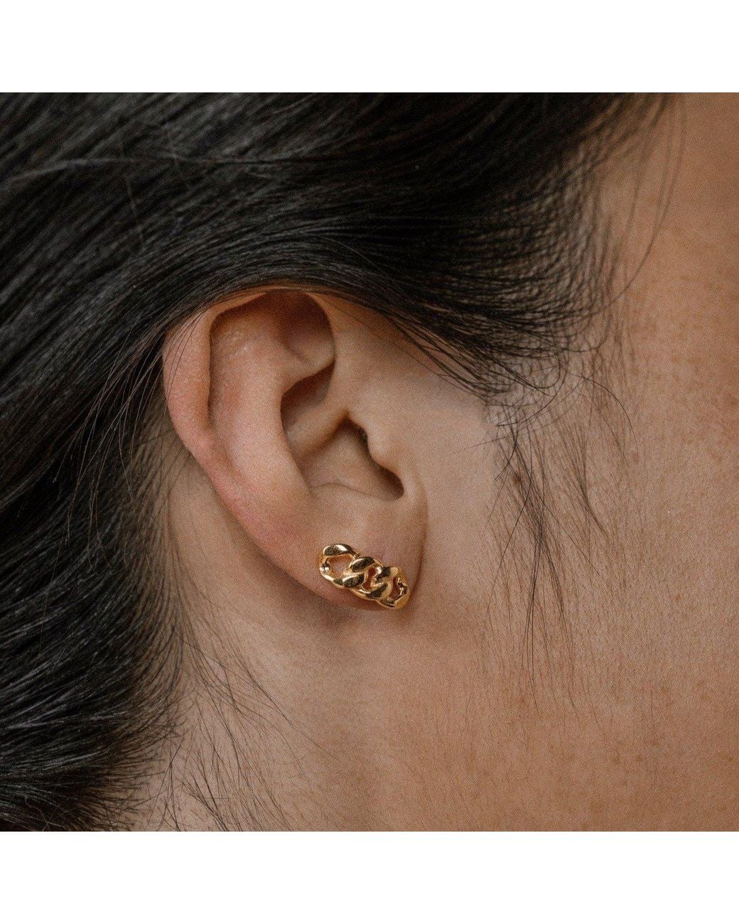 Lait & Lune Metallic Syth Earrings