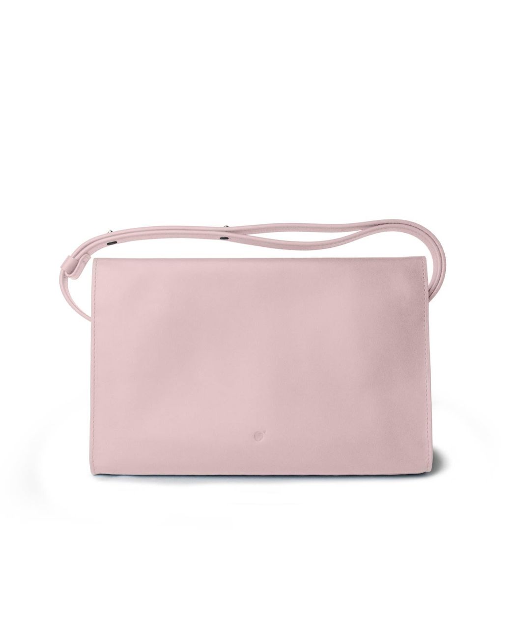 godi. Pink The Christy Handmade Adjustable Leather Shoulder Bag