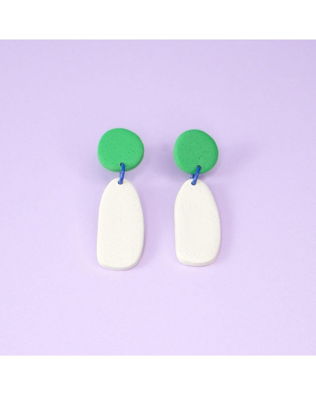 By Chavelli Green Miro Drop Earrings