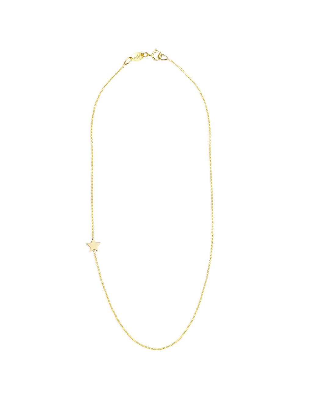 Maya Brenner Metallic 14K Asymmetrical Charm Necklace