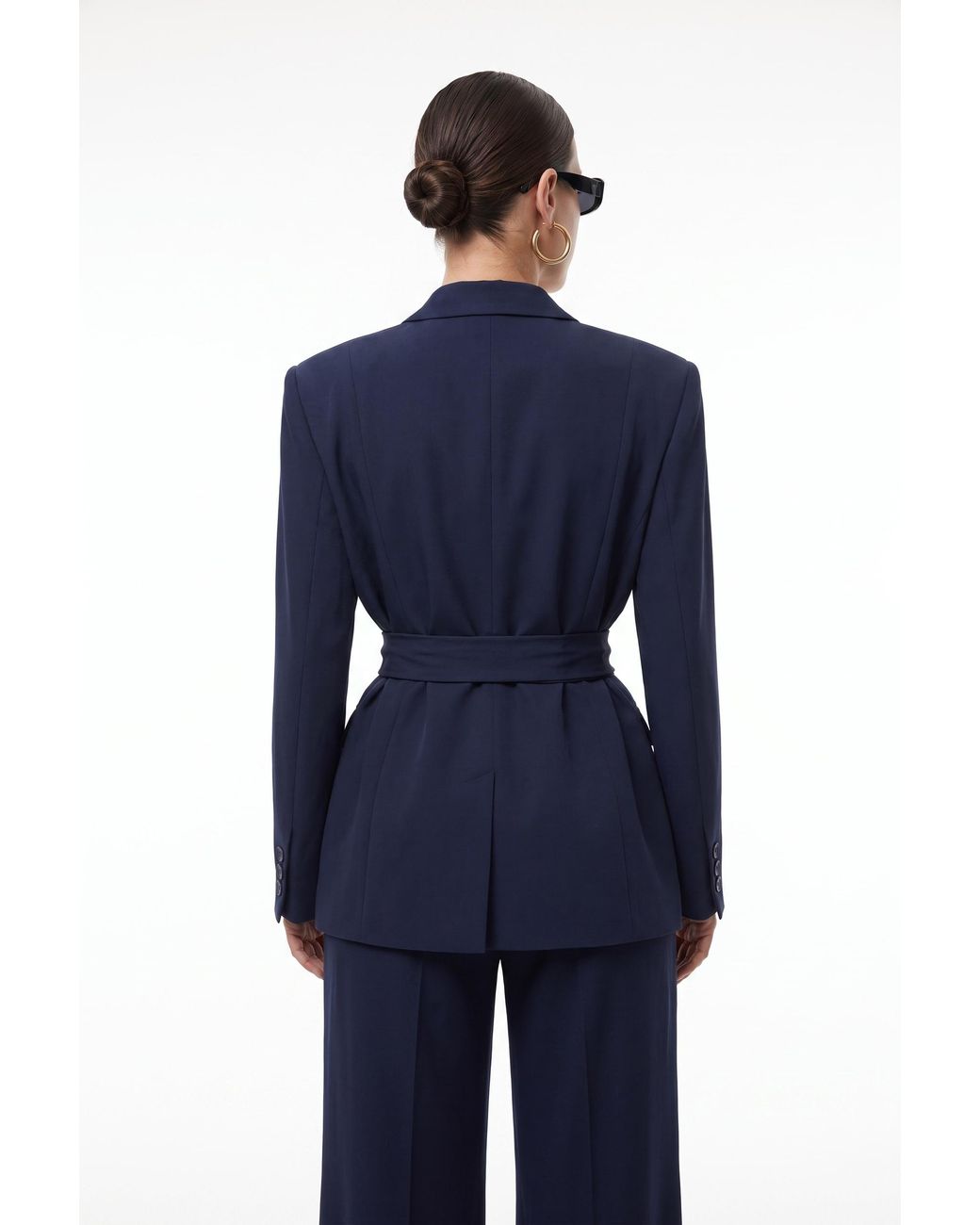 Faza Atelier Blue The Aurora Blazer & Trousers Set