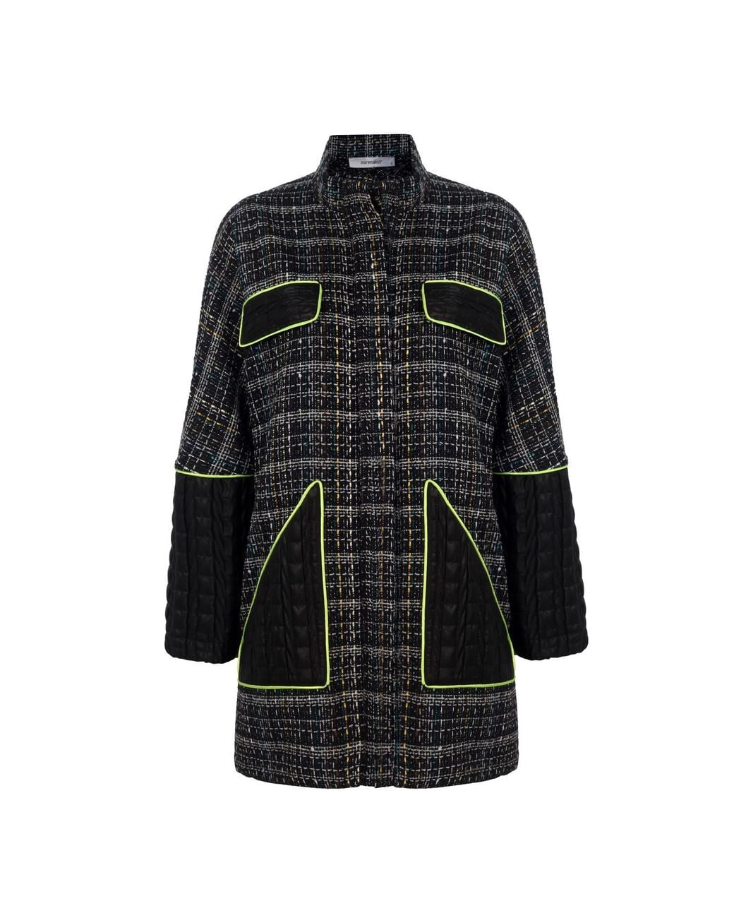 Mirimalist Black Brick Jacket Dress